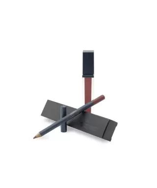 Aden Liquid Lipstick + Lipliner Pencil Set - 06 Force -