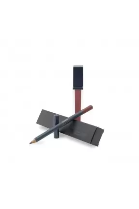 Aden Liquid Lipstick + Lipliner Pencil Set ( 06 Force )