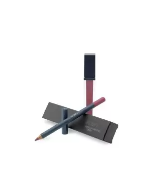 Aden Liquid Lipstick + Lipliner Pencil Set - 33 Sugar Chic -