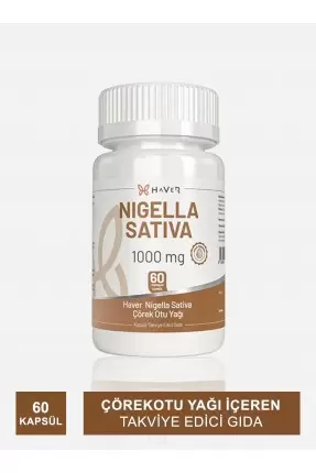 Haver Nigella Sativa 1000mg 60 Kapsül