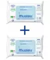 Mustela Kompost Edilebilir Su İçeren Islak Mendil (Parfümsüz) 2x60 Adet