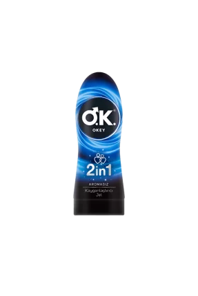 Okey 2İn1 Aromasız Kayganlaştırıcı 200 ml