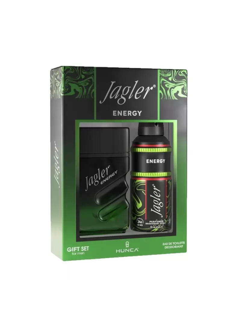Jagler Energy Kofre Parfüm 90 ml + Deodorant Erkek 150 ml