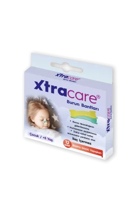 Xtracare Çocuk 5+ Burun Bantları 12 Adet