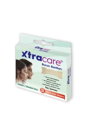 Xtracare Yetişken Standart Burun Bantları 12 Adet