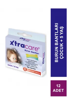 Xtracare Çocuk 5+ Burun Bantları 12 Adet