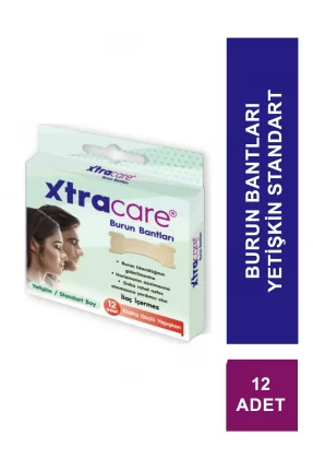 Xtracare Yetişken Standart Burun Bantları 12 Adet