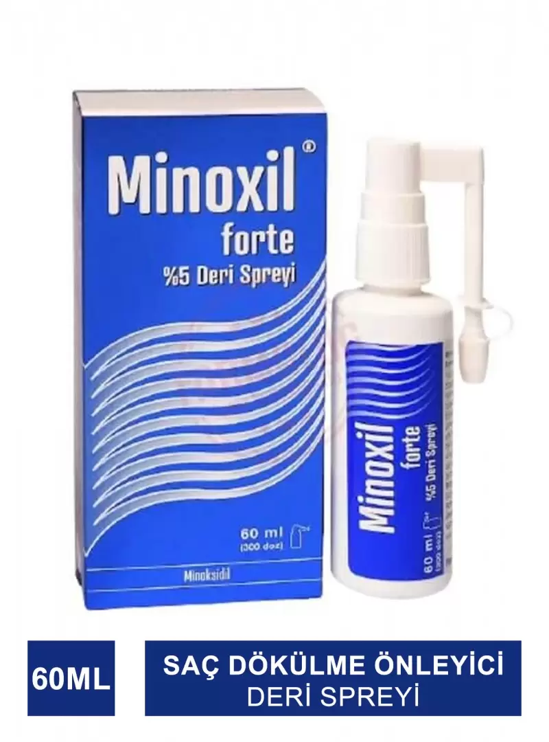 Minoxil Forte %5 Deri Spreyi 60 ml