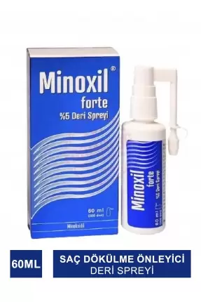 Minoxil Forte %5 Deri Spreyi 60 ml