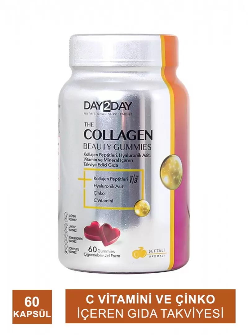 Ocean Day2Day The Collagen Beauty Gummies 60 Yumuşak Jel Kapsül