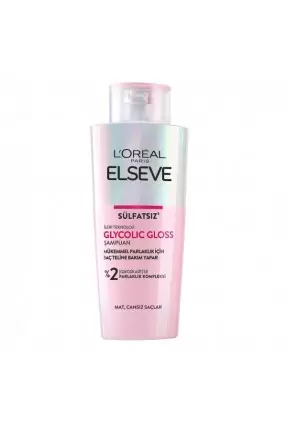 Loreal Paris Elseve Glycolic Gloss ( Mükemmel Parlaklık için Bakım Yapan Şampuan ) 200 ml