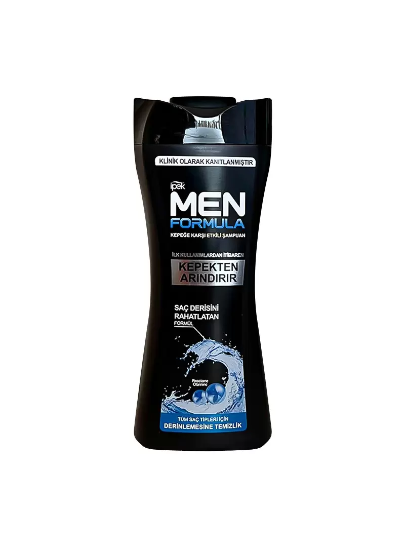 İpek Men Kepeğe Karşı Etkili Şampuan ( Tüm Saç Tipleri ) 480ml