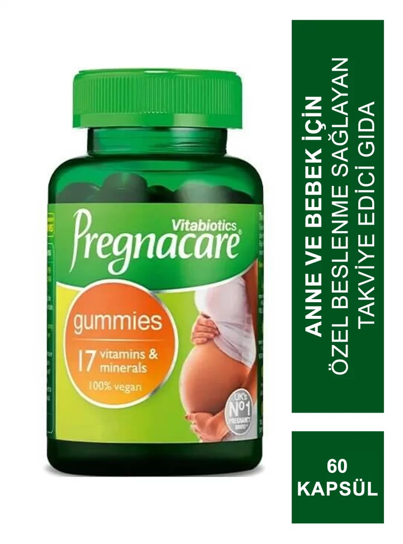 Vitabiotics Pregnacare Gummies 60 Yumuşak Kapsül