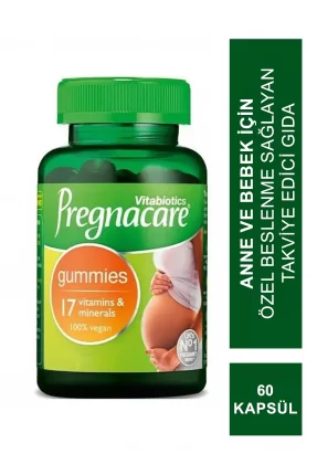 Vitabiotics Pregnacare Gummies 60 Yumuşak Kapsül