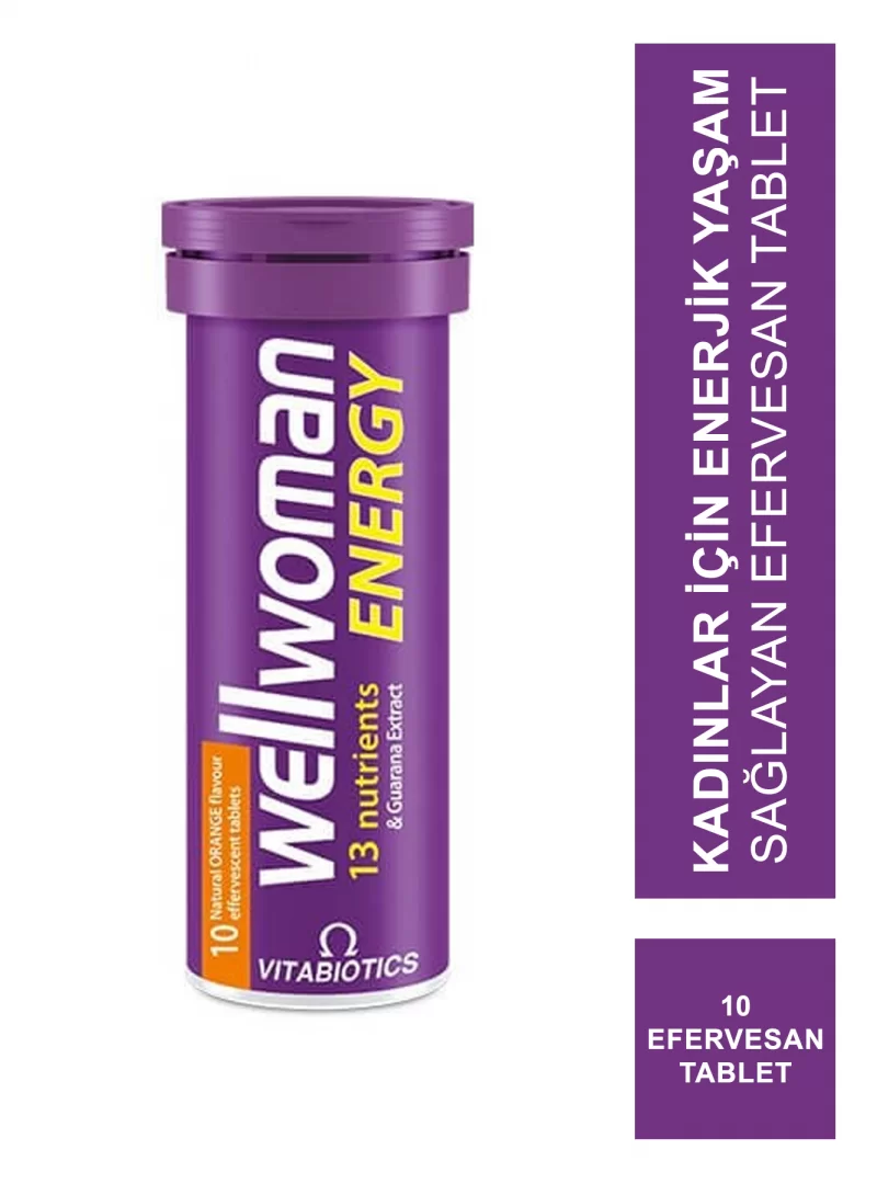 Vitabiotics Wellwoman Energy 10 Efervesan Tablet