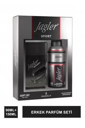 Jagler Sport Erkek Parfüm Seti 90 ml EDT + 150 ml Deodorant