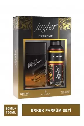 Jagler Extreme Erkek Parfüm Seti 90 ml EDT + 150 ml Deodorant