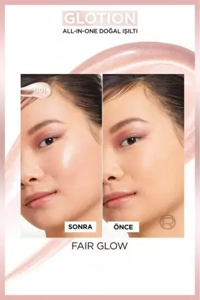 Loreal Paris Glotion All-In-One Doğal Işıltı - 901 Fair Glow