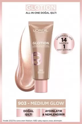 Loreal Paris Glotion All-In-One Doğal Işıltı - 903 Medium Glow