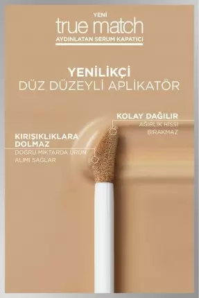 Loreal Paris True Match Aydınlatan Serum Kapatıcı - 1N Light