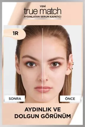 Loreal Paris True Match Aydınlatan Serum Kapatıcı - 1R Light