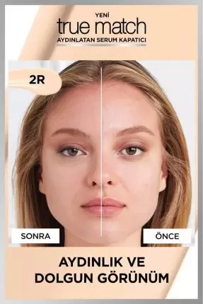 Loreal Paris True Match Aydınlatan Serum Kapatıcı - 2R Light Medium