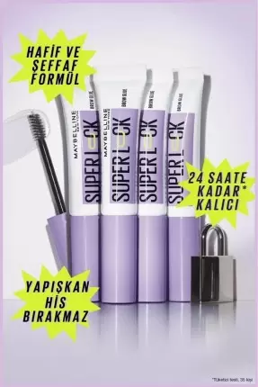 Maybelline New York Super Lock Brow Glue Kaş Sabitleyici Maskara