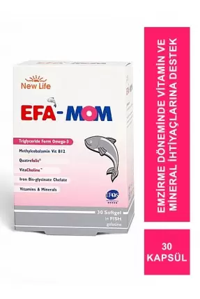 Outlet - New Life EFA Mom 30 Kapsül