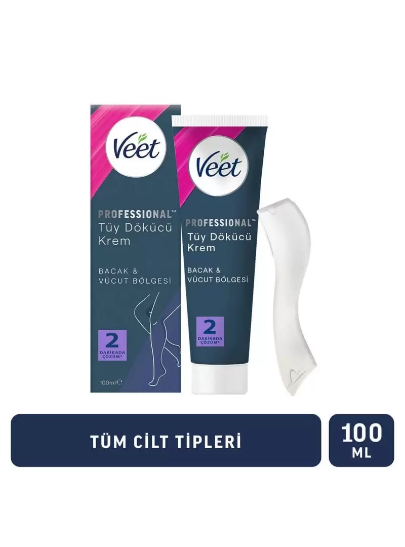 Outlet - Veet Professional Tüy Dökücü Krem Normal Ciltler İçin 100 ml