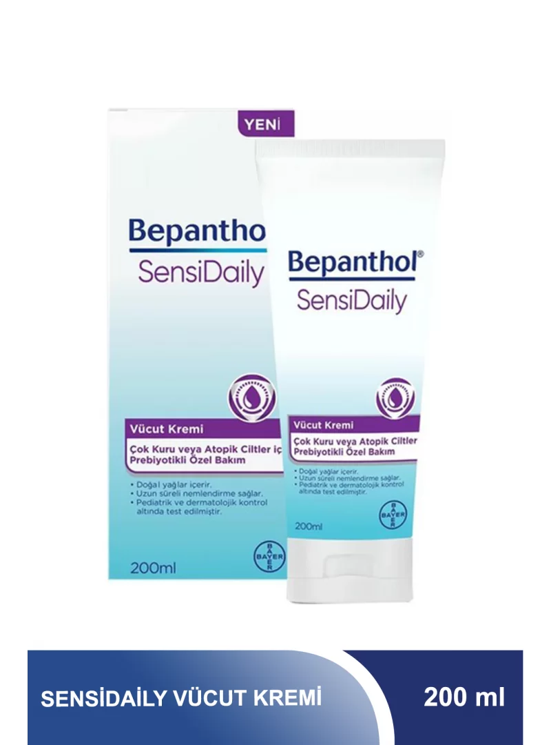 Outlet - Bepanthol SensiDaily Vücut Kremi 200 ml