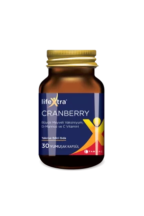 LifeXtra Cranberry 30 Kapsül