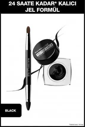 Maybelline New York Tattoo Liner Gel Pot Eyeliner- 950 Black Siyah