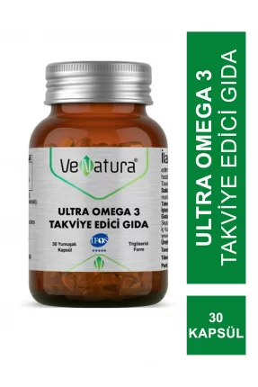 VeNatura Ultra Omega 3 Takviye Edici Gıda 30 Kapsül