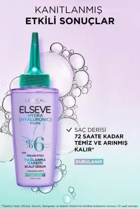 Loreal Elseve Hydra Pure Yağlanma Karşıtı Saç Serumu 102 ml