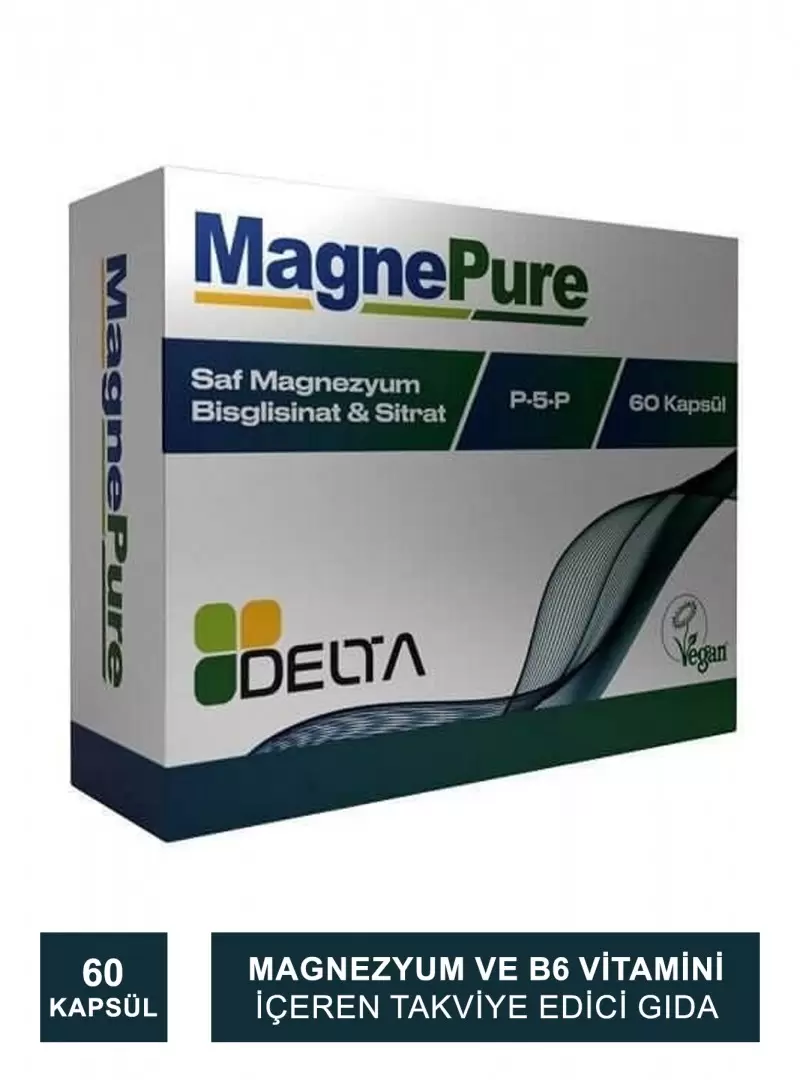 Delta MagnePure 60 Kapsül