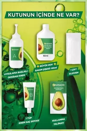 Garnier Nutrisse Yoğun Besleyici Kalıcı Krem Saç Boyası 6N Doğal Koyu Kumral