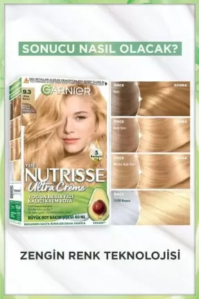 Garnier Nutrisse Ultra Creme 9.3 Altın Sarısı