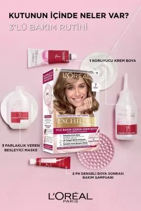 Loreal Paris Excellence Creme 8 Koyu Sarı Saç Boyası