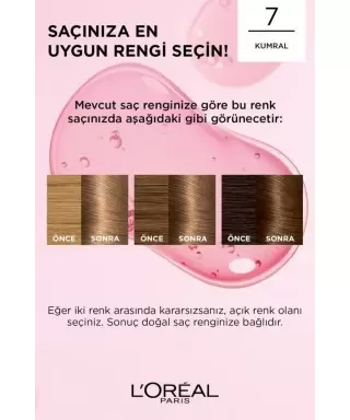 Loreal Paris Excellence Creme Saç Boyası 7 Kumral