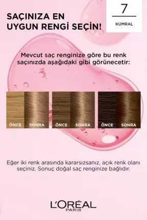 Loreal Paris Excellence Creme Saç Boyası 7 Kumral