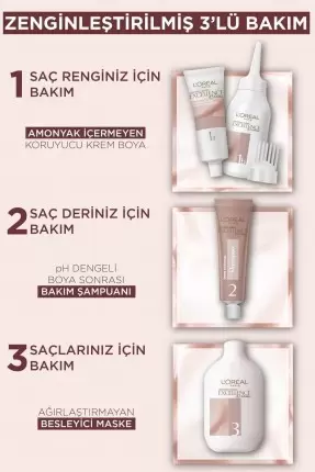 Loreal Paris Excellence Creme Nude Renkler Saç Boyası – 4u Nude Kahve