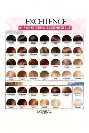 Loreal Paris Excellence Creme Saç Boyası - 6 Açık Kahve