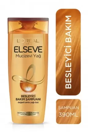 Loreal Paris Elseve Mucizevi Yağ Besleyici Bakım Şampuanı 390 ml