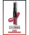 Loreal Paris Infaillible 2-Step 24 Saat Kalıcı Likit Ruj & Balm - 804 Metro-Proof Rose