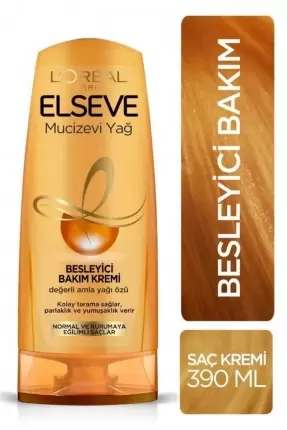 Loreal Paris Elseve Mucizevi Yağ Besleyici Bakım Kremi 390 Ml