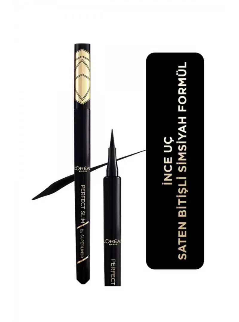 Loreal Paris Perfect Slim By Superliner Siyah Eyeliner - 01 İntense Black