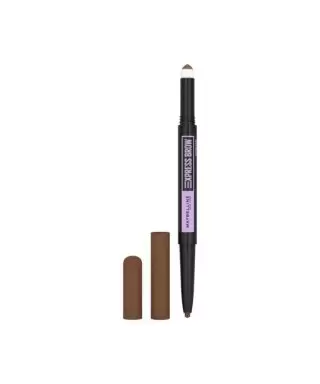 Maybelline New York Express Brow Satin Duo Çift Taraflı Kaş Kalemi - 02 Orta Ton