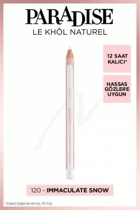 Loreal Paris Paradise Le Khol Göz Kalemi 120 Immaculate Snow