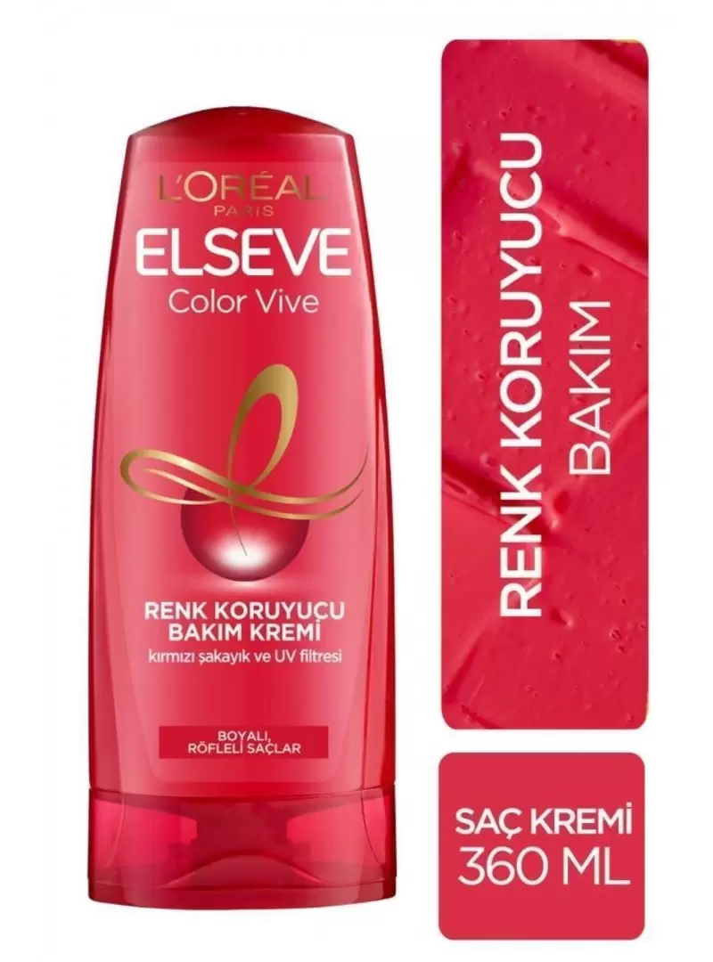 Loreal Elseve Color Vive Boyalı Saç Bakım Kremi 360ml