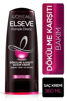 Loreal Paris Elseve Komple Direnç Dökülme Karşıtı Bakım Kremi 360 ml